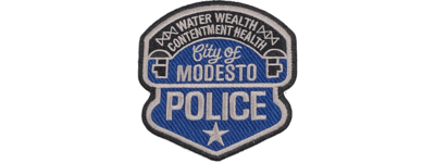 City of Modesto California Police Badge