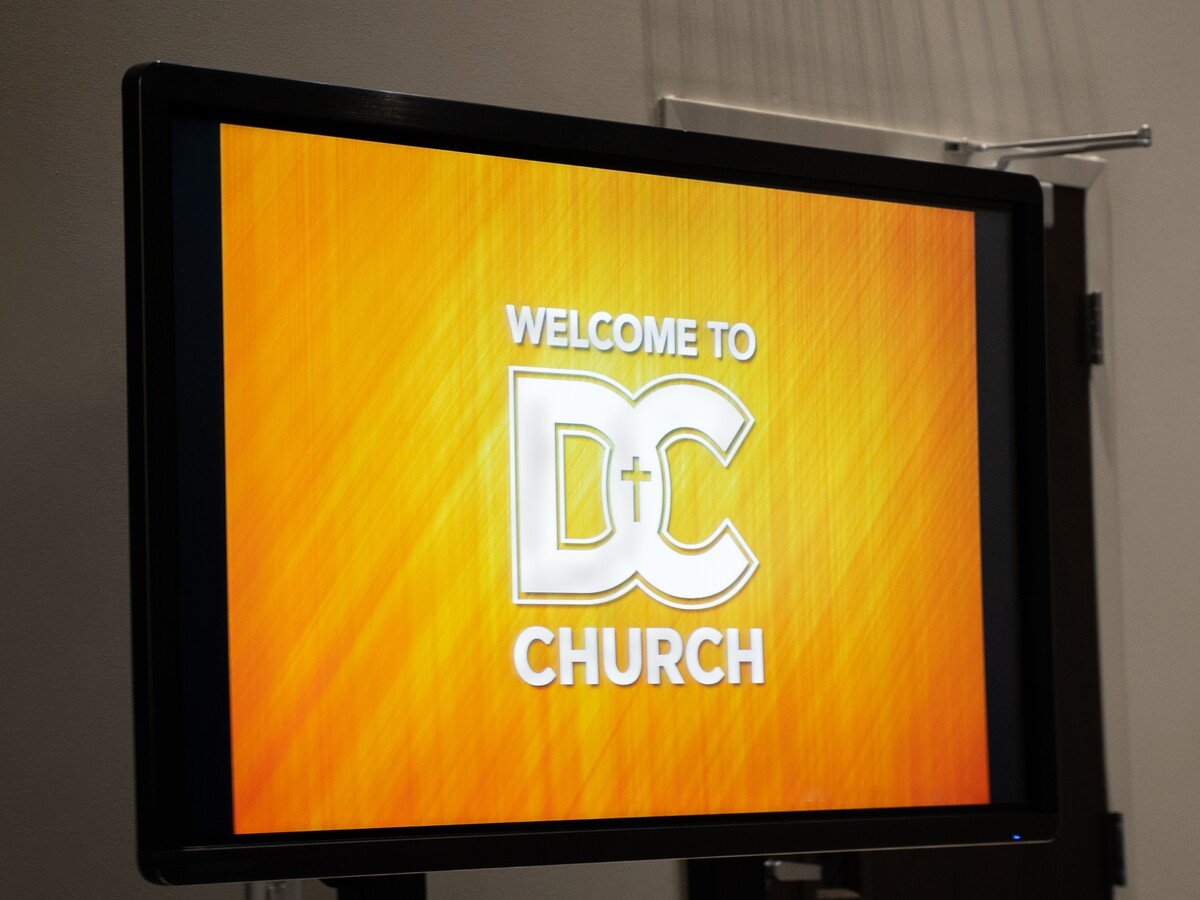 Digital Display with the message