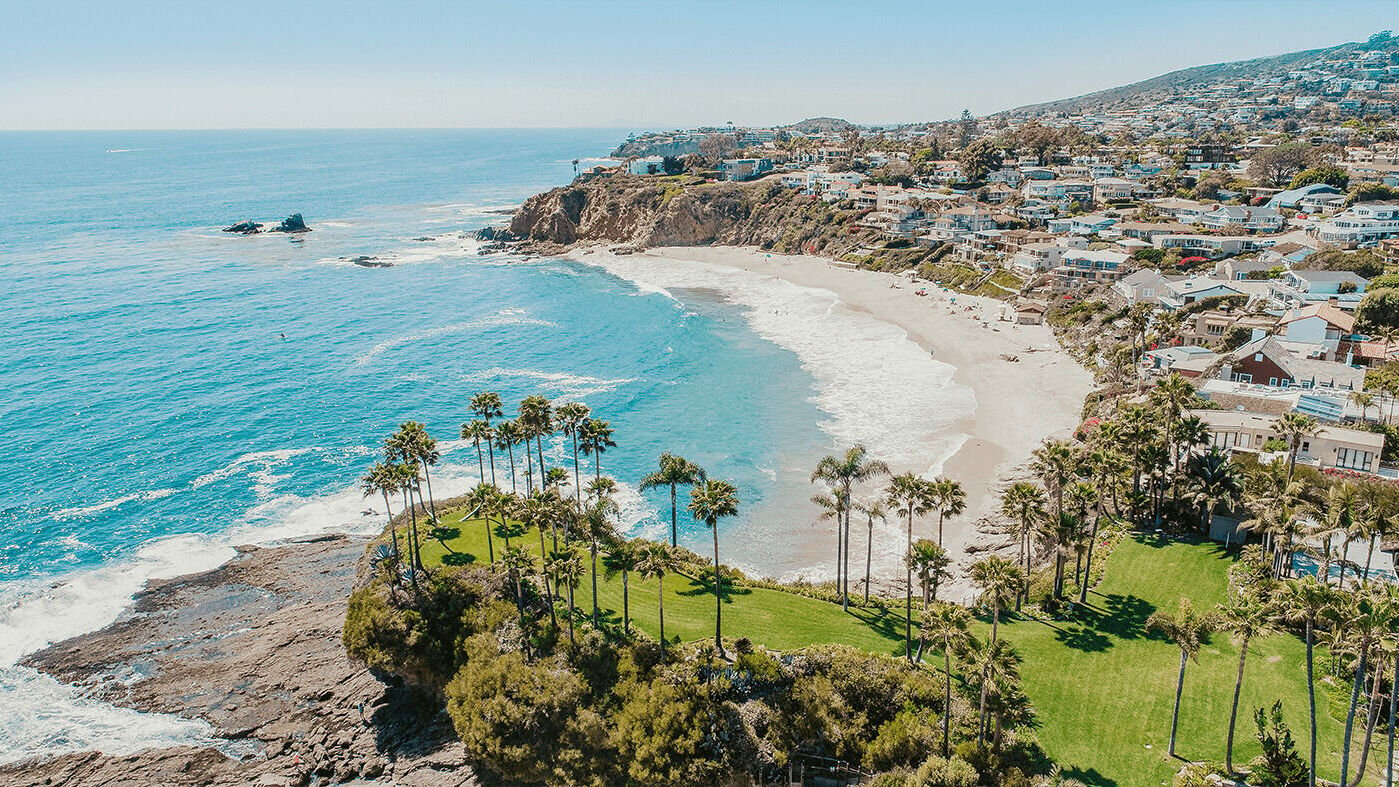 A southern California beach town